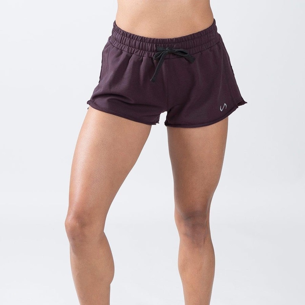 TLF All Star Athletic Shorts in Dark Purple Color